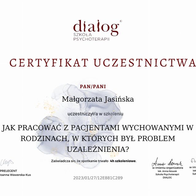 Powiększ obraz: certificate 63