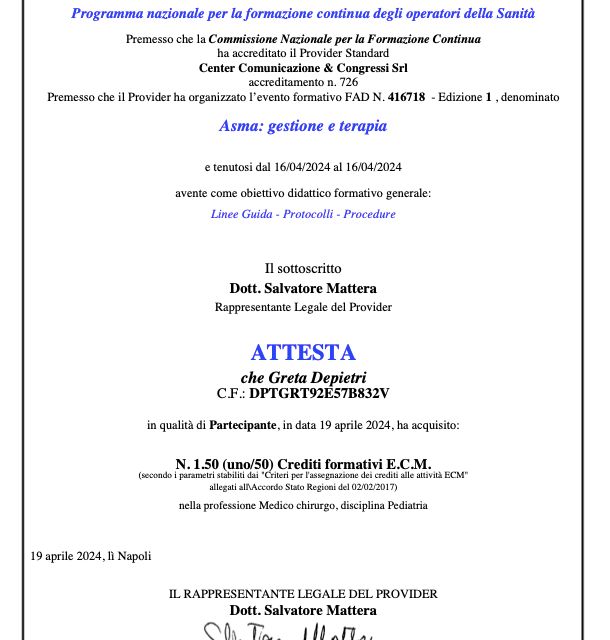Ingrandire l'immagine: certificate 1
