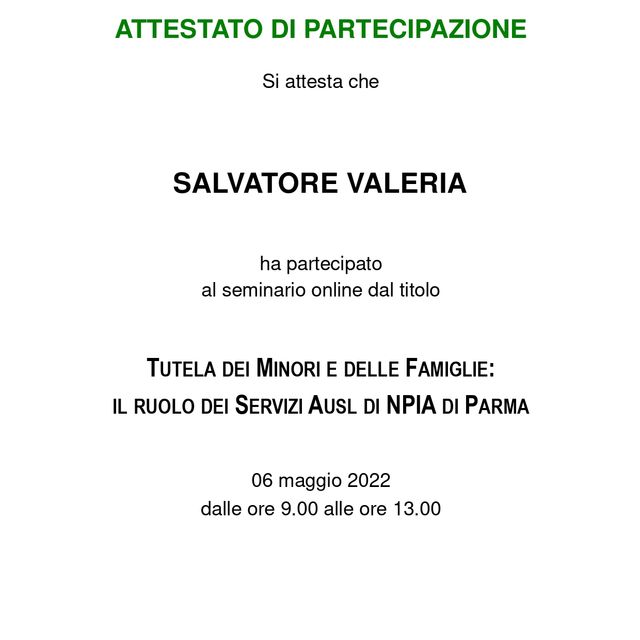 Ingrandire l'immagine: certificate 8
