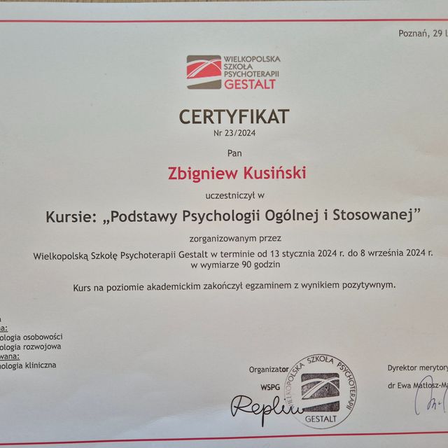 Powiększ obraz: certificate 1