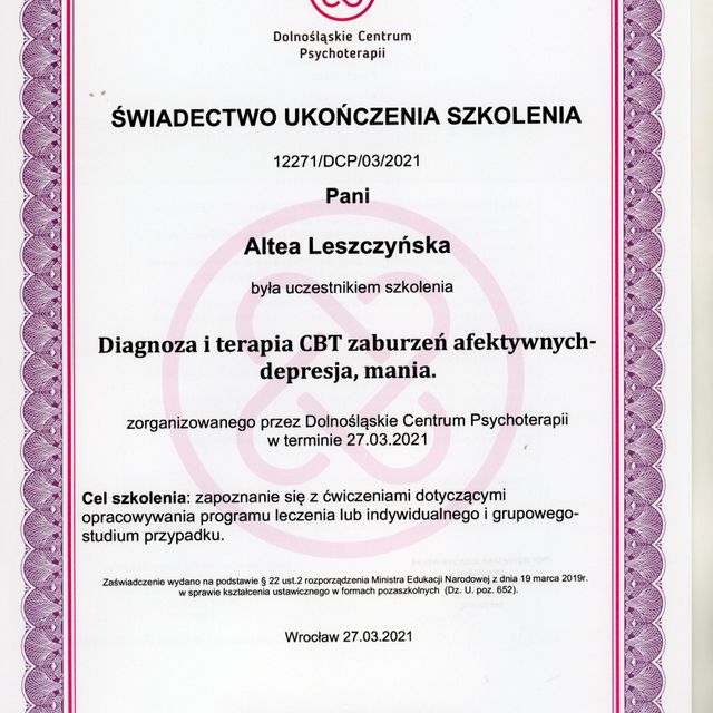 Powiększ obraz: certificate 21