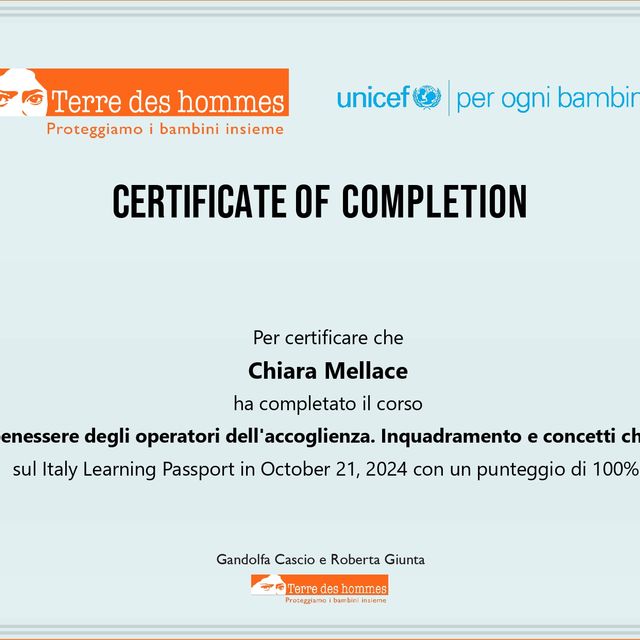 Ingrandire l'immagine: certificate 2