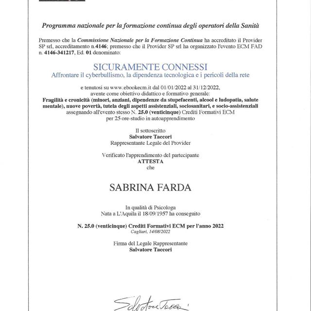 Ingrandire l'immagine: certificate 12