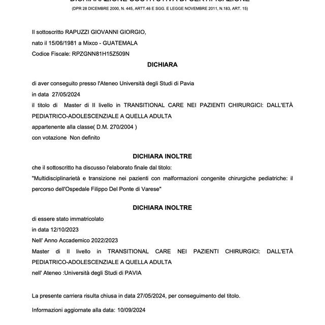 Ingrandire l'immagine: certificate 5