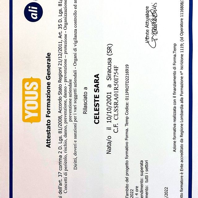 Ingrandire l'immagine: certificate 3