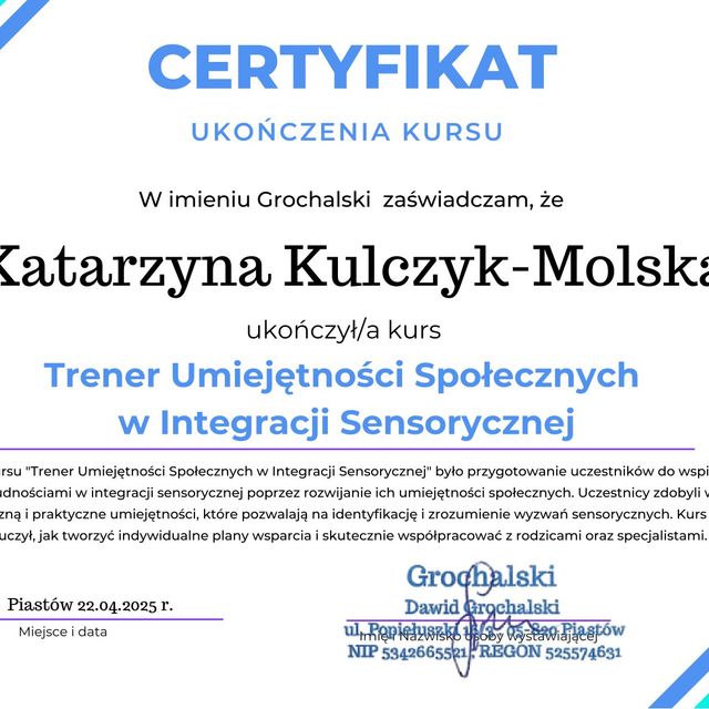 Powiększ obraz: certificate 17