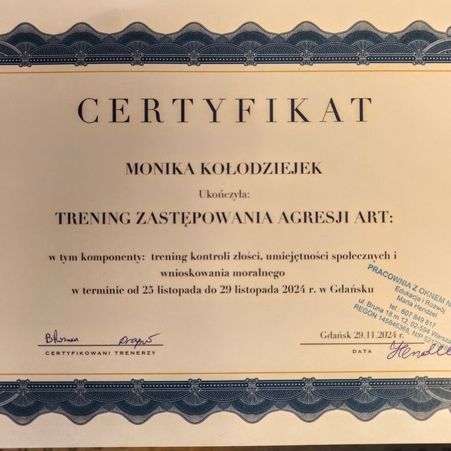 Powiększ obraz: certificate 14