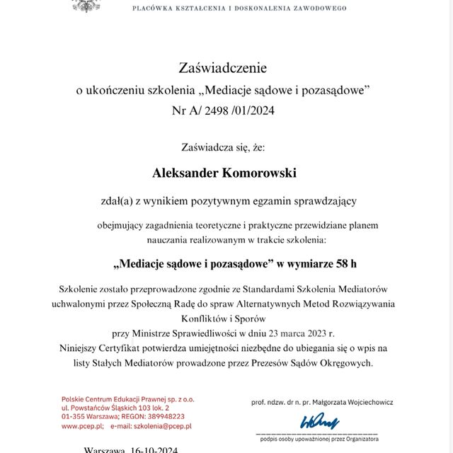 Powiększ obraz: certificate 2