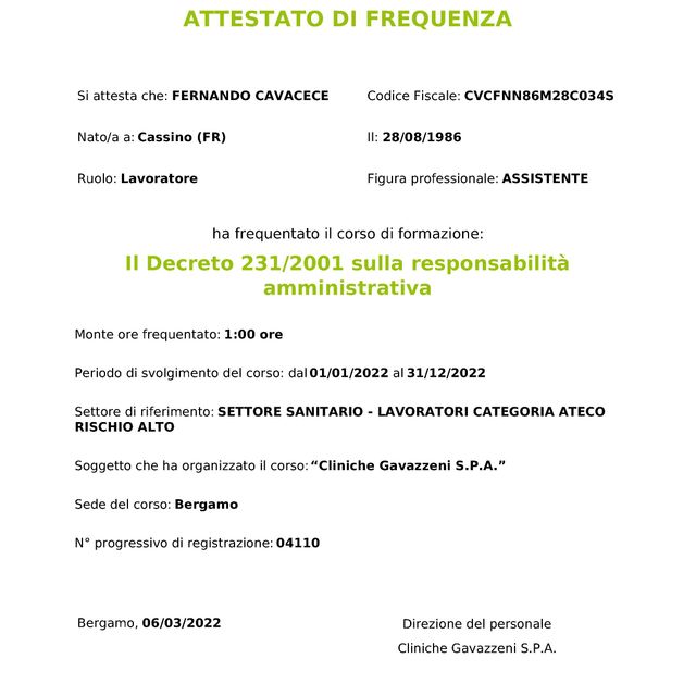 Ingrandire l'immagine: certificate 29