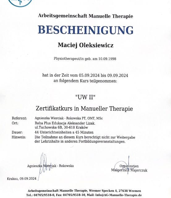 Powiększ obraz: certificate 17