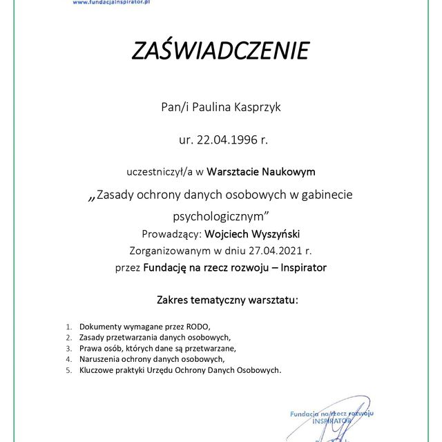 Powiększ obraz: certificate 5