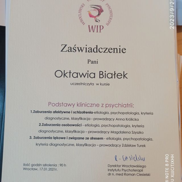 Powiększ obraz: certificate 10