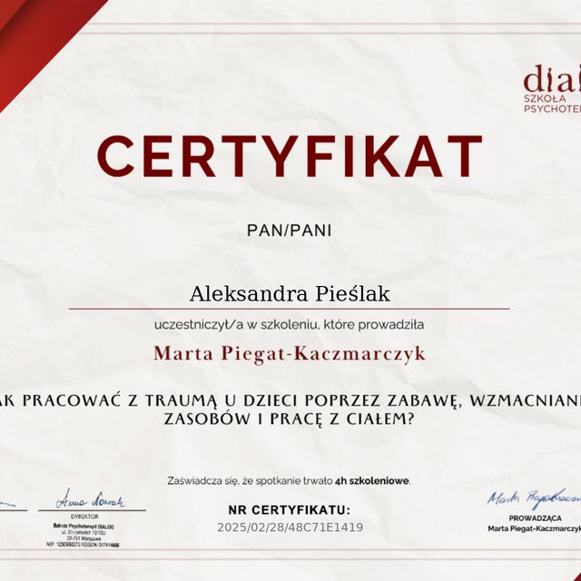 Powiększ obraz: certificate 27