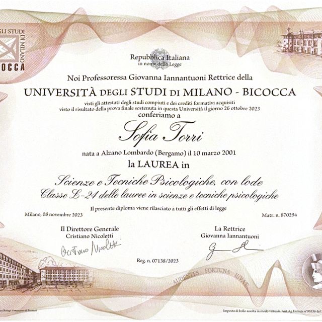 Ingrandire l'immagine: certificate 1