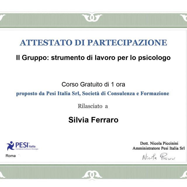 Ingrandire l'immagine: certificate 6