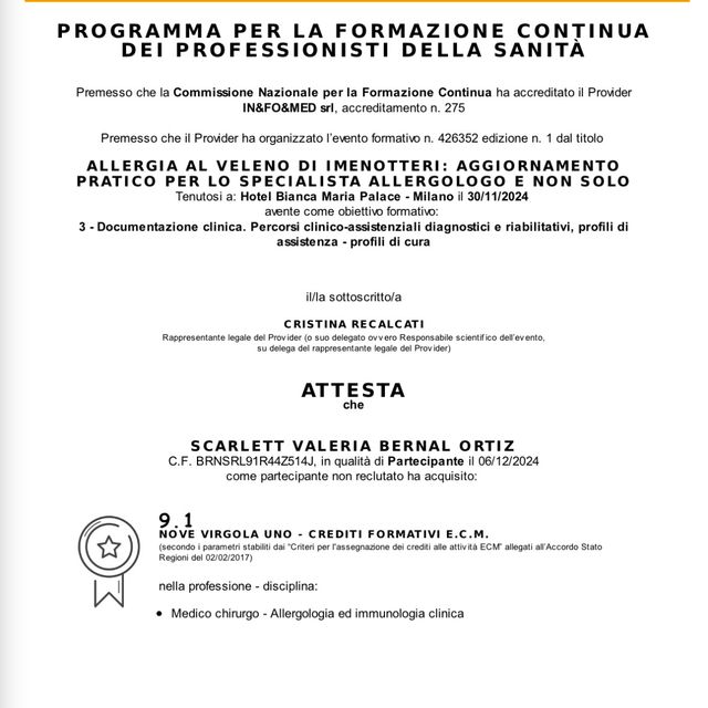 Ingrandire l'immagine: certificate 1