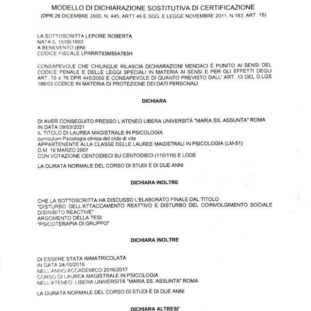 Ingrandire l'immagine: certificate 3