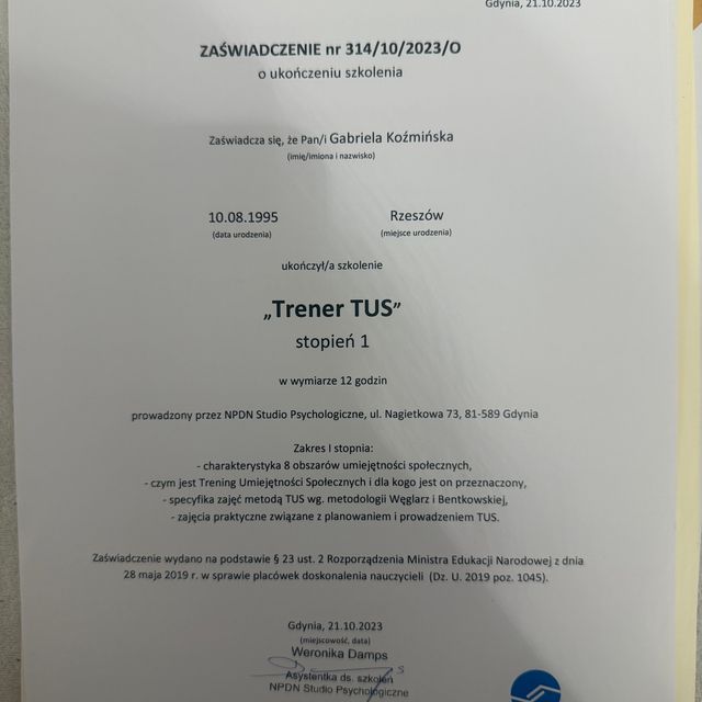 Powiększ obraz: certificate 10
