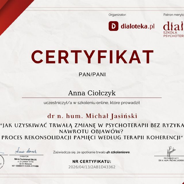 Powiększ obraz: certificate 8