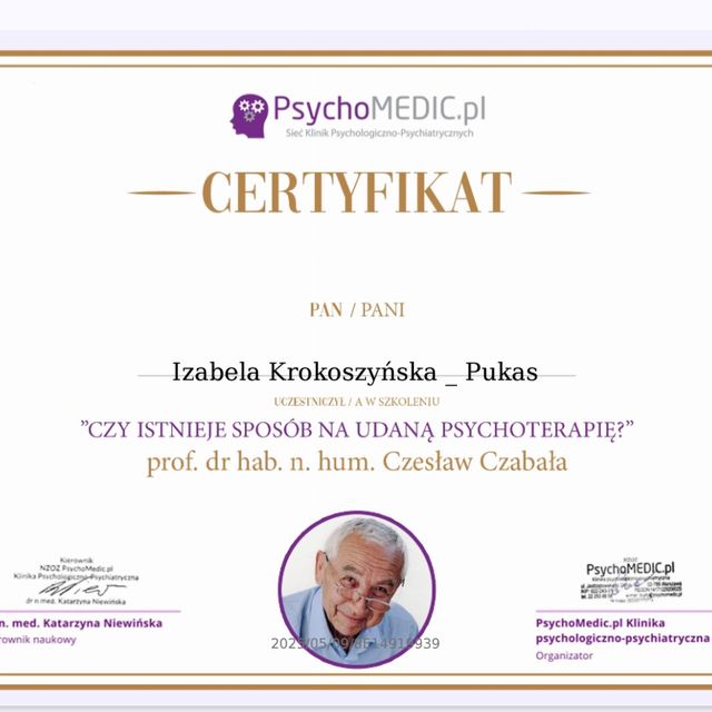 Powiększ obraz: certificate 60