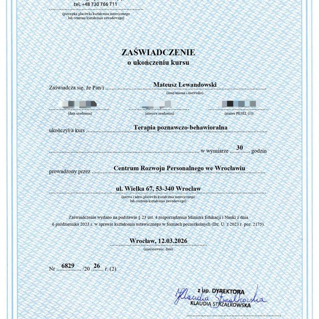 Powiększ obraz: certificate 1