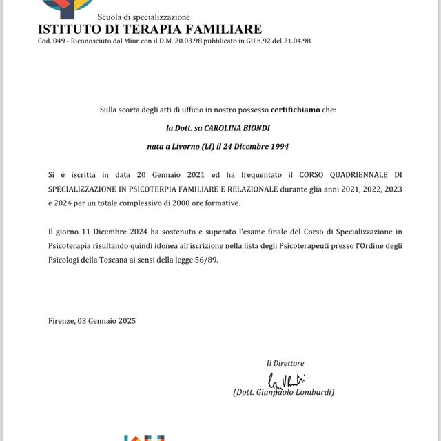 Ingrandire l'immagine: certificate 1