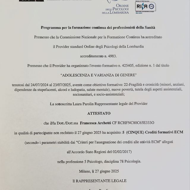 Ingrandire l'immagine: certificate 6