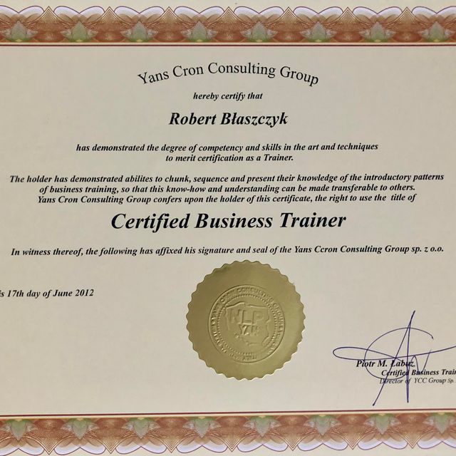 Powiększ obraz: certificate 8