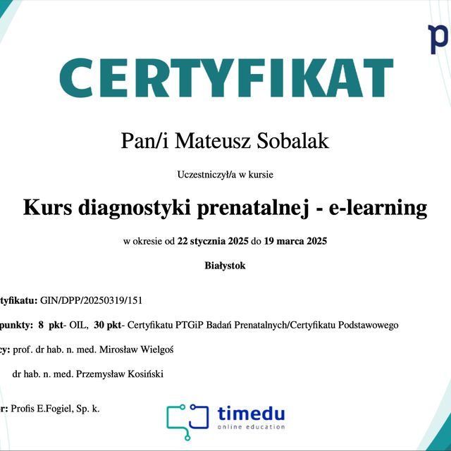 Powiększ obraz: certificate 25