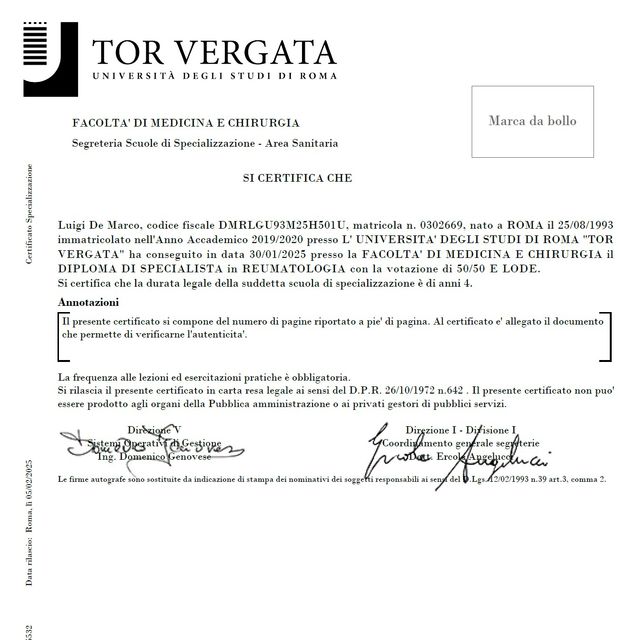 Ingrandire l'immagine: certificate 1