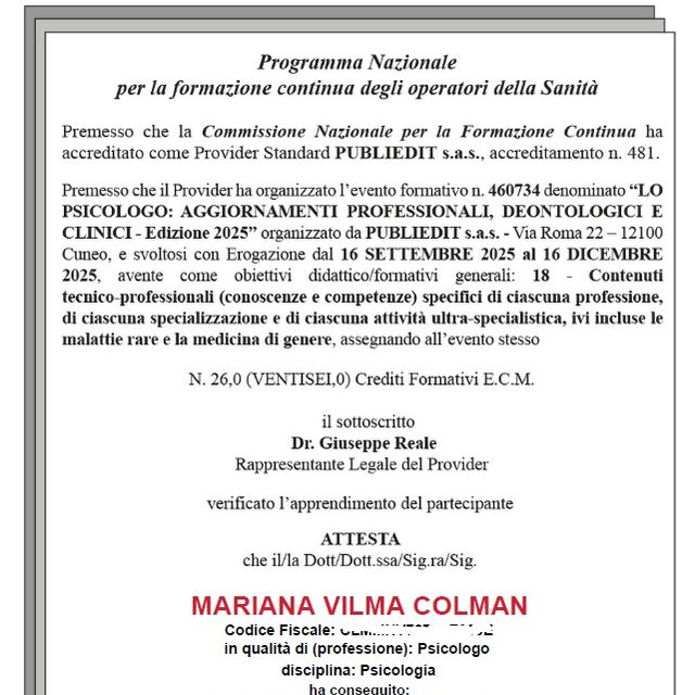 Ingrandire l'immagine: certificate 3