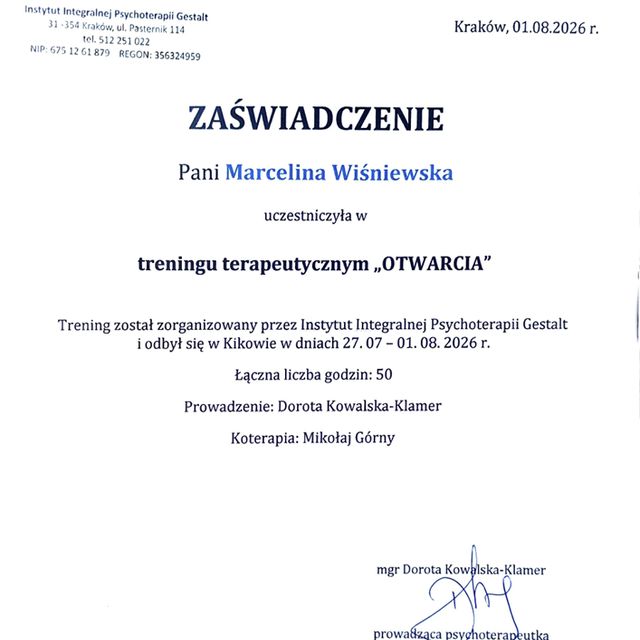 Powiększ obraz: certificate 8