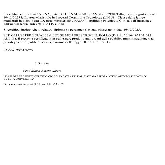 Ingrandire l'immagine: certificate 1