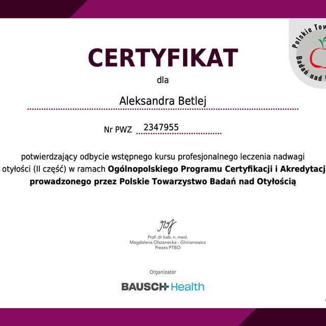 Powiększ obraz: certificate 10