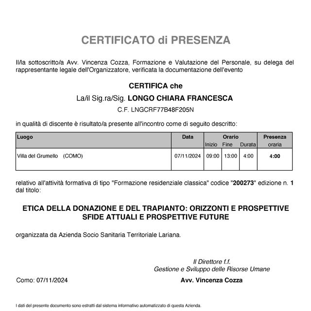 Ingrandire l'immagine: certificate 8