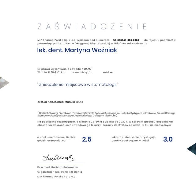 Powiększ obraz: certificate 10