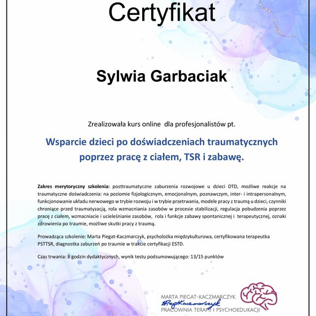 Powiększ obraz: certificate 8