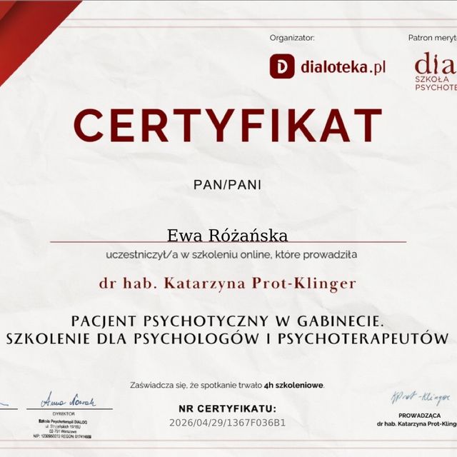 Powiększ obraz: certificate 16