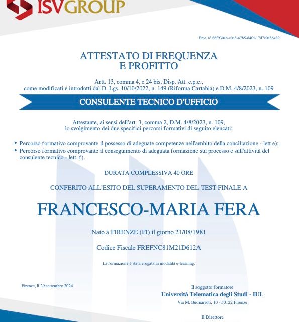 Ingrandire l'immagine: certificate 2