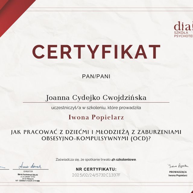 Powiększ obraz: certificate 8
