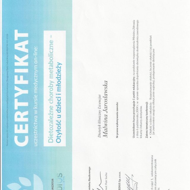 Powiększ obraz: certificate 16