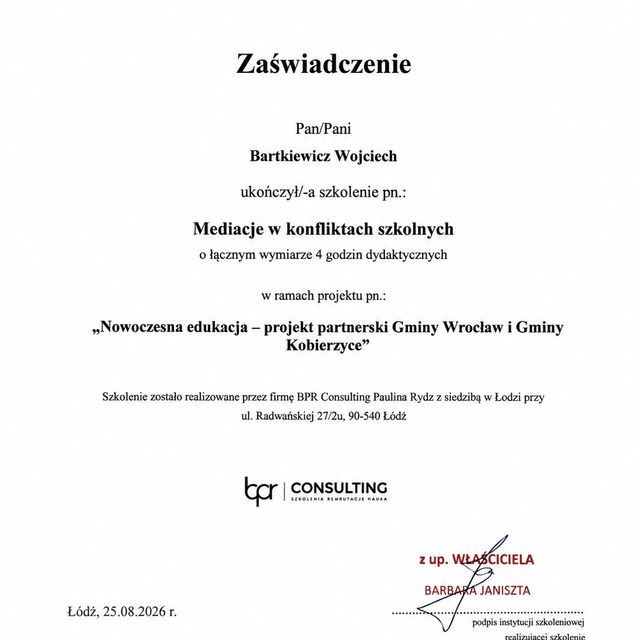 Powiększ obraz: certificate 10