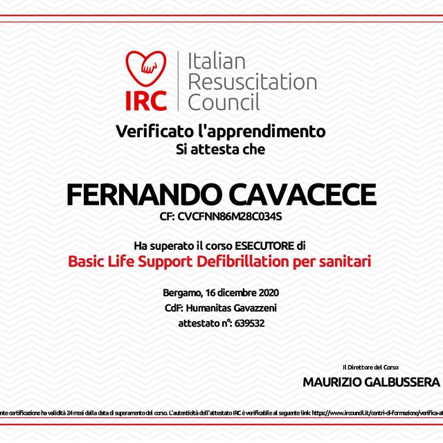 Ingrandire l'immagine: certificate 20