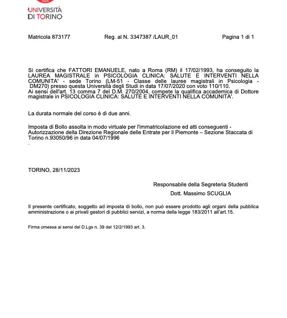 Ingrandire l'immagine: certificate 1