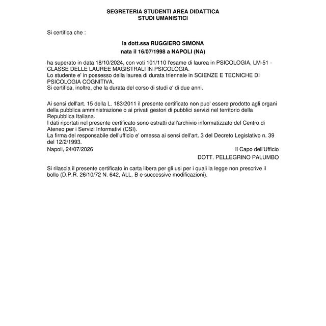 Ingrandire l'immagine: certificate 1