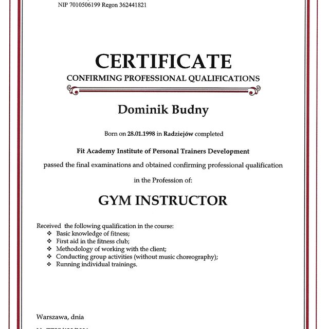 Powiększ obraz: certificate 8