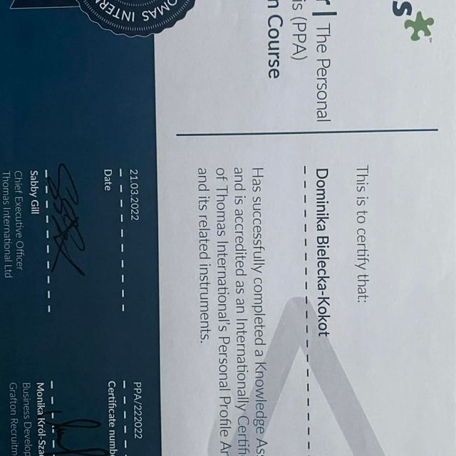 Powiększ obraz: certificate 5