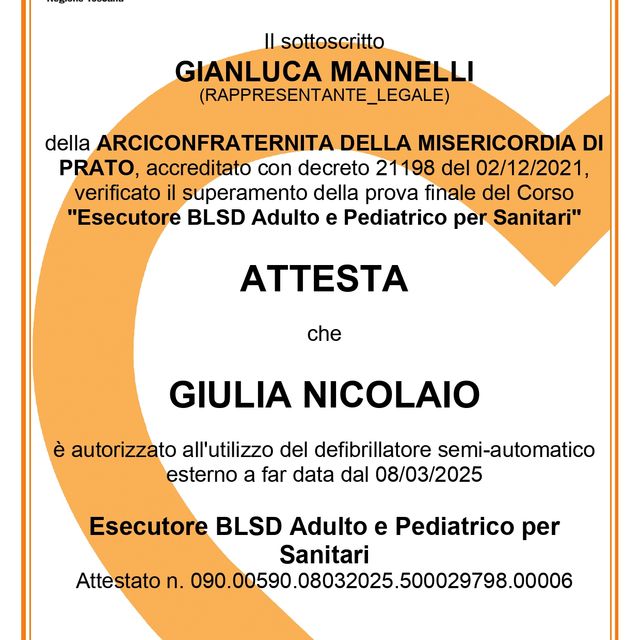 Ingrandire l'immagine: certificate 1