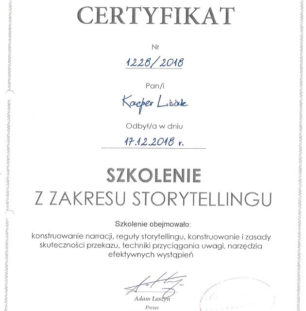 Powiększ obraz: certificate 17