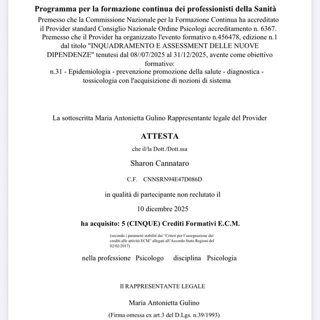 Ingrandire l'immagine: certificate 1